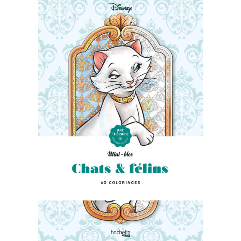 Coloriage Les mini-blocs Disney Chats et Félins