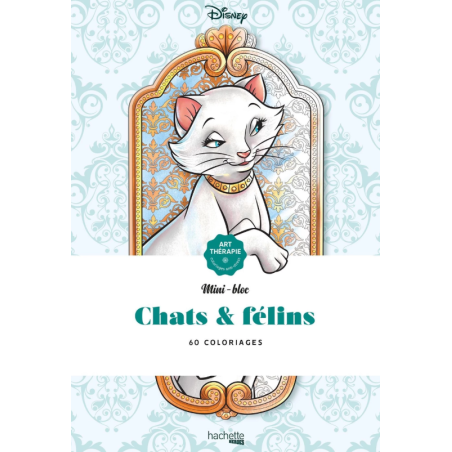 Coloriage Les mini-blocs Disney Chats et Félins