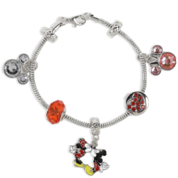 Disney - Bracelet à breloques Mickey