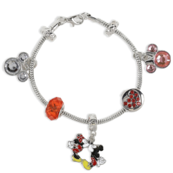 Disney - Bracelet à breloques Mickey