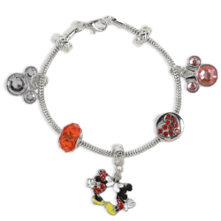 Disney - Bracelet à breloques Mickey