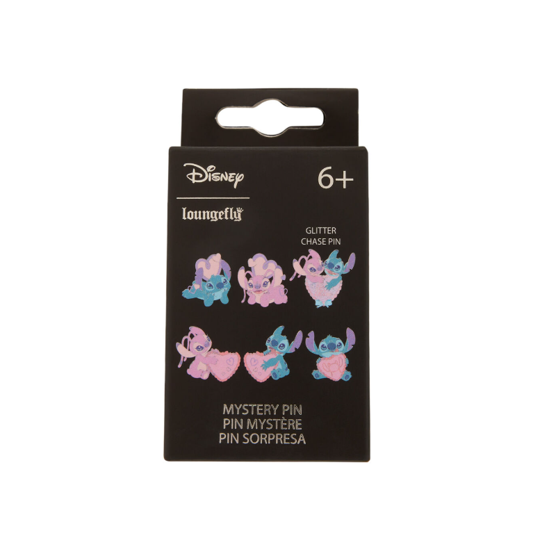 Blind box pin's Stitch & Angel Coeur - Disney - Loungefly