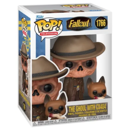 Fallout - Figurine Funko Pop - Le Ghoul avec CX404  N°1766