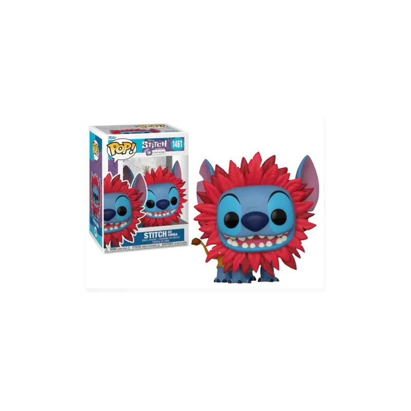 Figurine POP Disney Stitch en Simba N°1461 - Disney