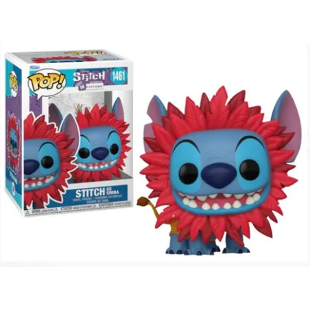 Figurine POP Disney Stitch en Simba N°1461 - Disney