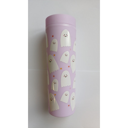 Gobelet Halloween Fantômes - Violet  473 ml