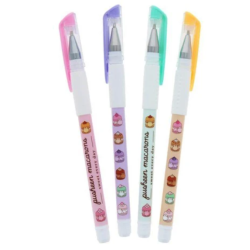 Set de 4 stylos gel Pusheen
