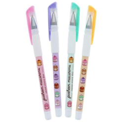 Set de 4 stylos gel Pusheen