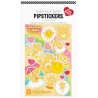 STICKERS Bisounours Gros Taquin SCRATCH N SNIFF Ananas