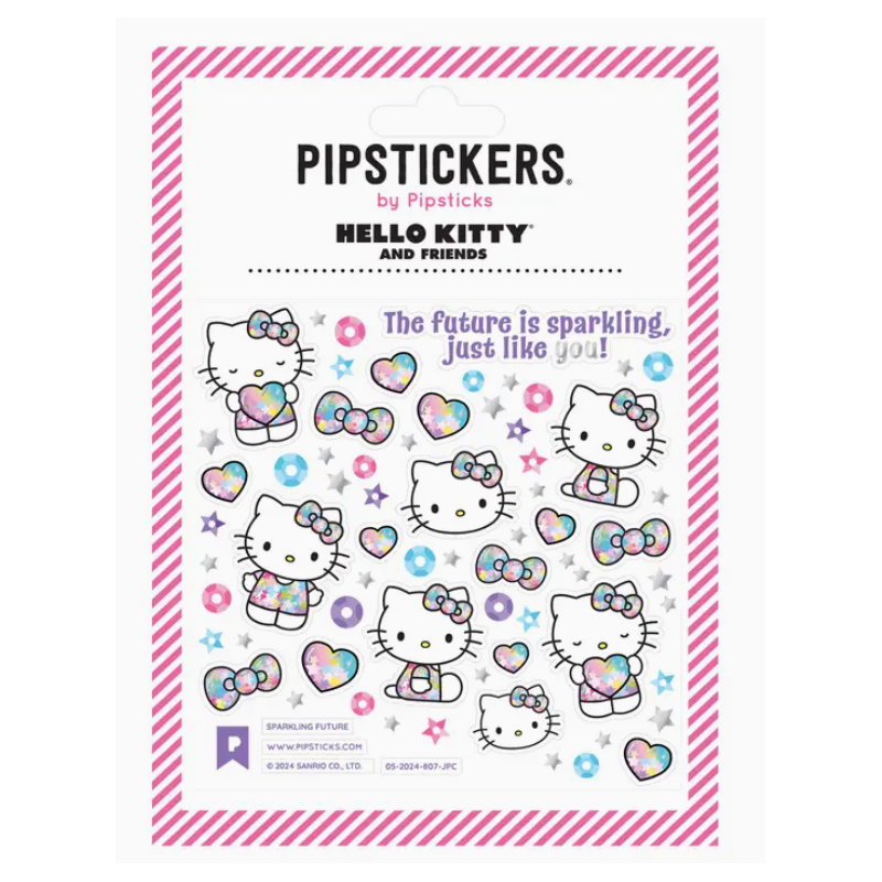 Planche de Stickers Hello Kitty Avenir Etincellant