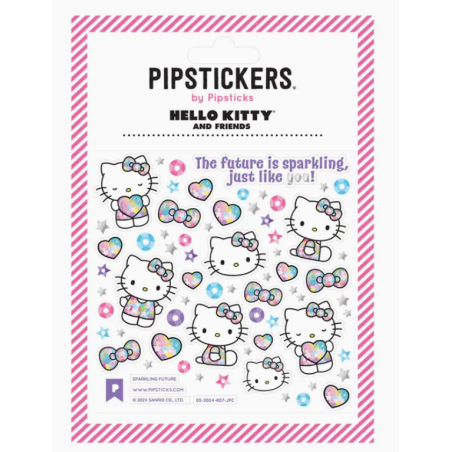 Planche de Stickers Hello Kitty Avenir Etincellant