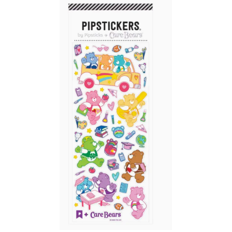 Planche de Stickers Bisounours Amis de l'Ecole