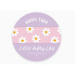 WASHI TAPE Marguerites Roses