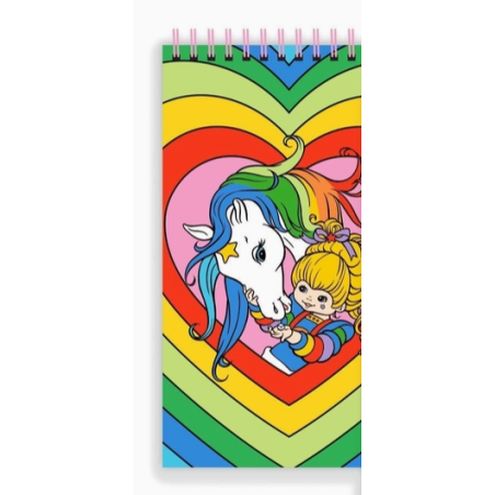 Carnet Mini Rainbow Brite & Puppy Brite