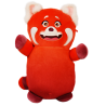 ALERTE ROUGE  -  DISNEY PIXAR  -  SQUISHMALLOWS - PELUCHE HUGMEE - MEI PANDA ROUX (25 CM)