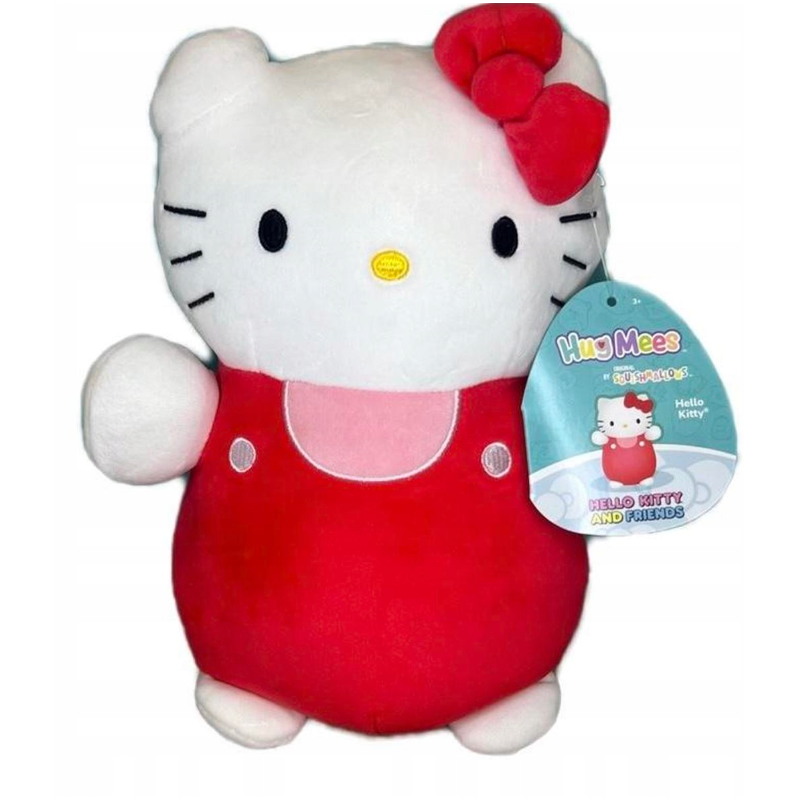 Peluche Squishmallows HugMees Hello Kitty 25cm