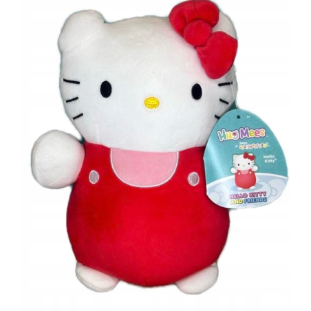 Peluche Squishmallows HugMees Hello Kitty 25cm