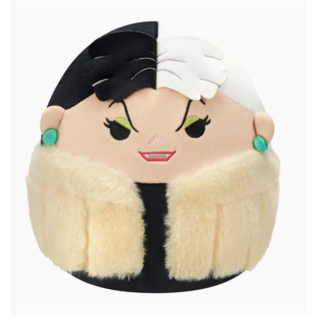 Peluche Squishmallow Disney Villains 8" Cruella De Ville