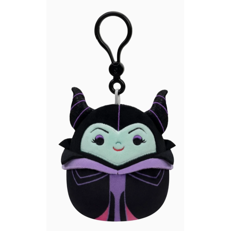 Peluche porte-clé Squishmallows Maléfique - Disney