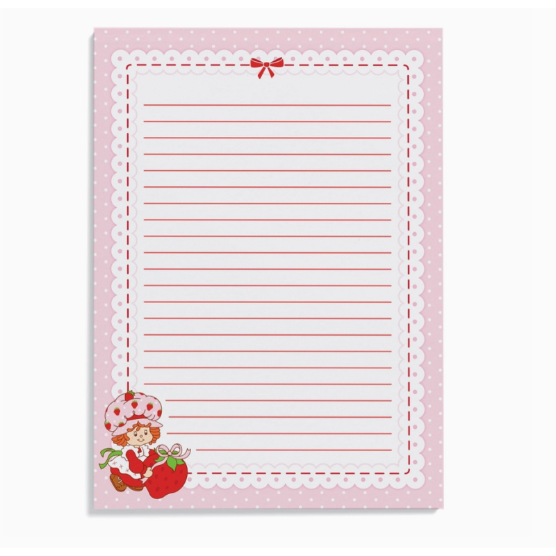 Bloc-notes Charlotte aux Fraises Berry Pretty