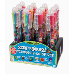 Stylo parfumé 6 couleurs...