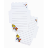 Carnet Brite & Mini Courriers des Meilleurs Amis Arc-en-ciel