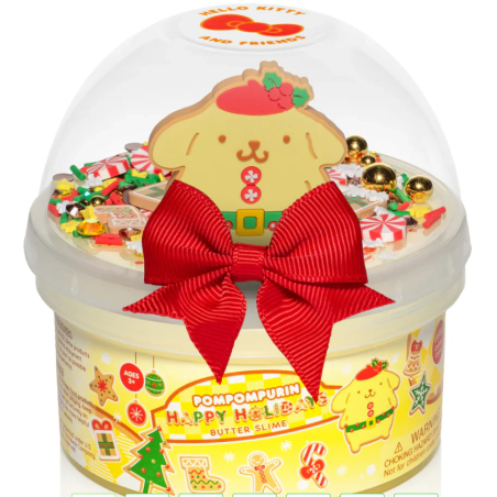 Slime de Noel Pompompurin - Hello Kitty