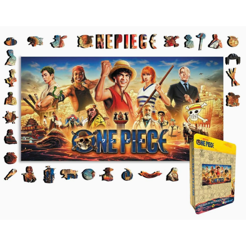 Puzzle en bois One Piece