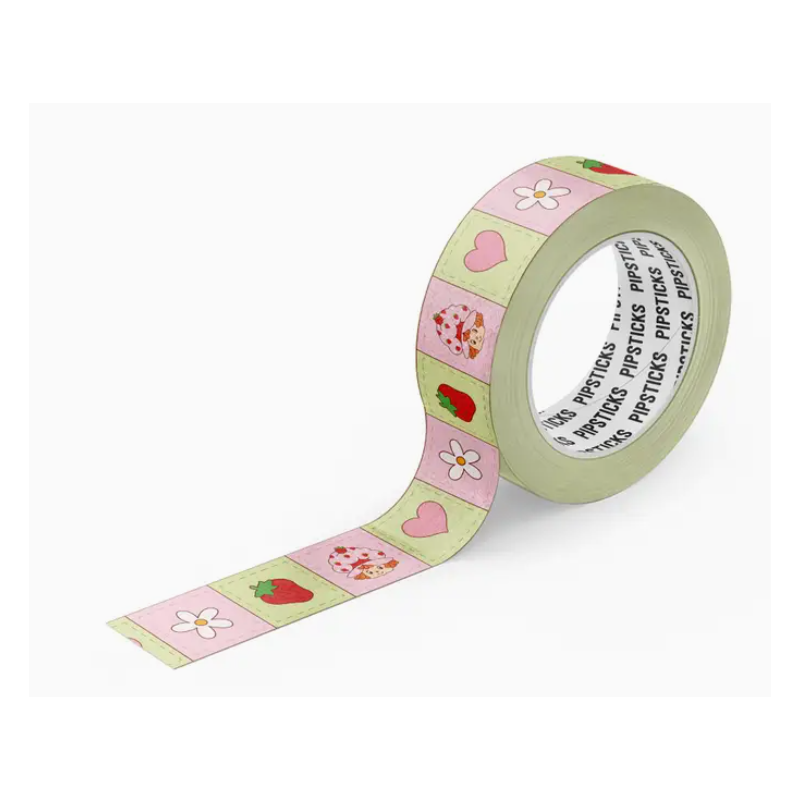 Washi Tape Charlottes aux fraises Couette pittoresque