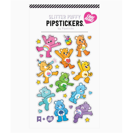 Stickers Puffy Scintillant Bisounours  Rainbow Friends