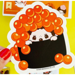 Autocollants Monchichi Sushi à Gratter et à Sentir