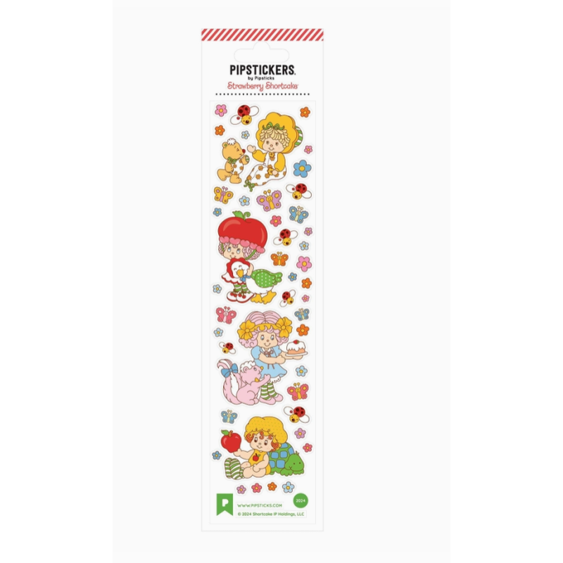 Autocollants Charlottes aux Fraises Fruitful Friends