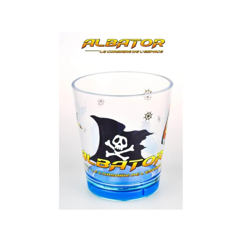 ALBATOR -VERRE EN PLASTIQUE