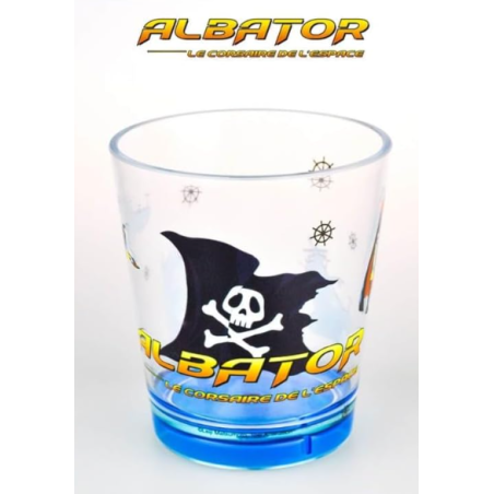 ALBATOR -VERRE EN PLASTIQUE