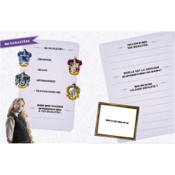 HARRY POTTER - Mon journal secret LUNA (avec encre invisible)
