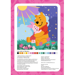 Kit diamond painting Disney officiel - Winnie l'Ourson