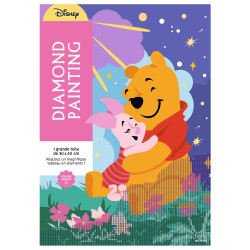 Kit diamond painting Disney officiel - Winnie l'Ourson