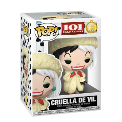 Figurine POP Cruella d'Enfer N°1663 - 101 Dalmatiens Disney