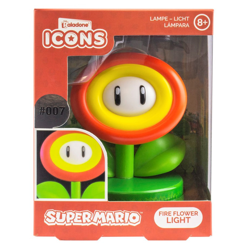Lampe veilleuse Fleur de Feu Super Mario