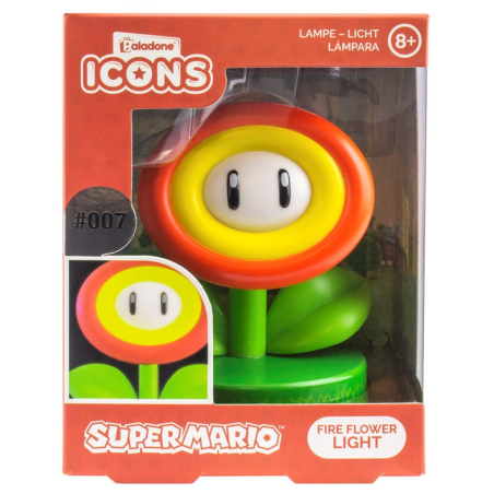 Lampe veilleuse Fleur de Feu Super Mario