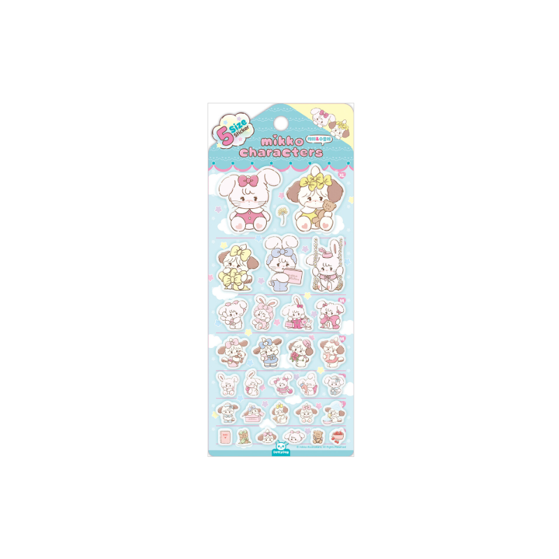 Autocollant Personnages Kawaii Mikko