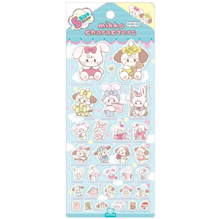 Autocollant Personnages Kawaii Mikko