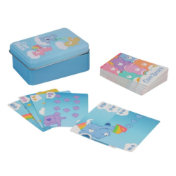 Cartes à Jouer dans une Boite en Métal BISOUNOURS