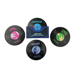 Lot de 4 Sous-verres Album Chasseurs et démons KPOP DEMON HUNTER