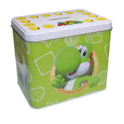 Tirelire en Métal + Mug Yoshi Nintendo
