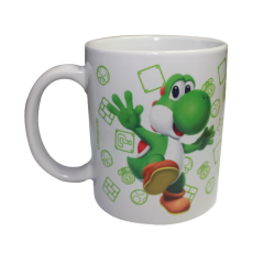 Tirelire en Métal + Mug Yoshi Nintendo