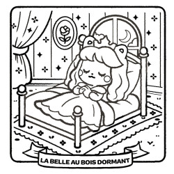 Coloriage Cozy colo - Contes de fées