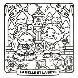 Coloriage Cozy colo - Contes de fées