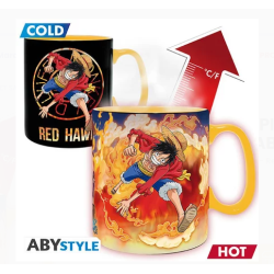 Mug thermoréactif Luffy & Sabo - ONE PIECE