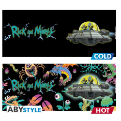 Mug thermoréactif RICK & MORTY Vaisseau Spatial